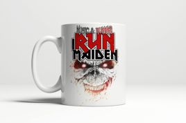 Kubek biegacza "I Run Maiden"