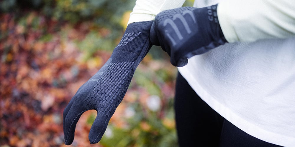 Rękawiczki sportowe 3D THERMO GLOVES Black Gloves_3D_1