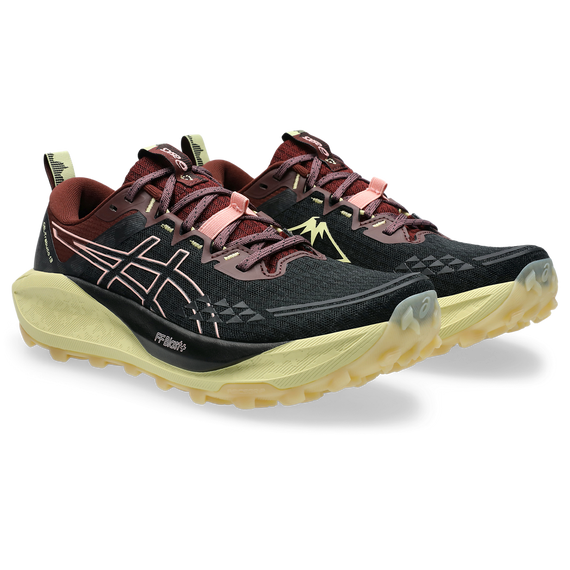 Buty do biegania trailowe damskie Asics TRABUCO 13 Black/Wild Blossom