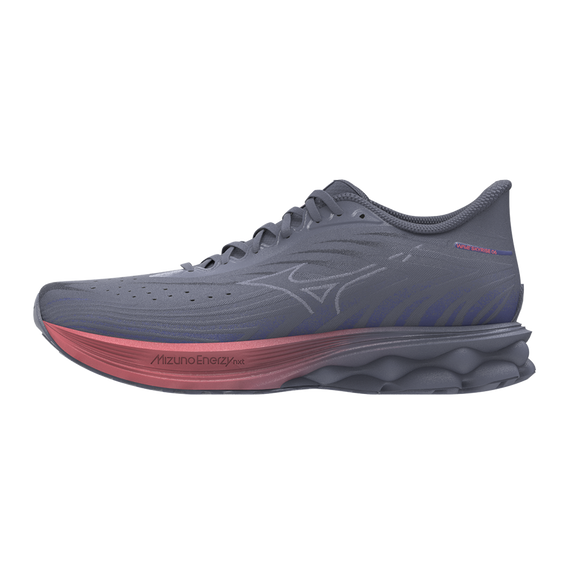 Buty do biegania damskie Mizuno WAVE SKYRISE 6 W Blue Granite/Icelandic Blue/Striking Coral