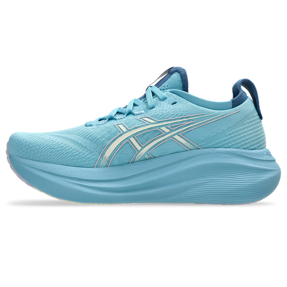 Buty do biegania damskie Asics Gel-NIMBUS 27 Stillwater/Cream