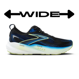 Buty do biegania Brooks GLYCERIN 22 Wide Black/Cobalt/Neo Yellow