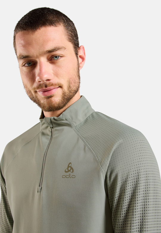 Bluza techniczna męska ODLO Zeroweight Warm Mid Layer 1/2 Zip
