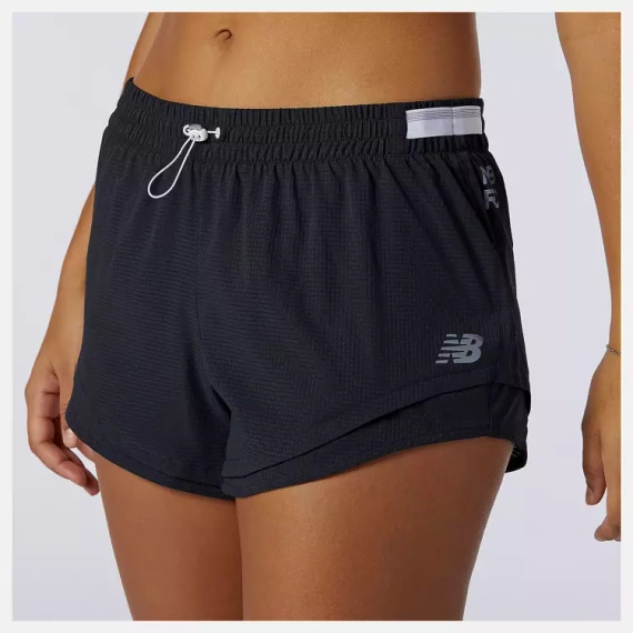 Spodenki damskie New Balance Q Speed Fuel Short WS11279BKW