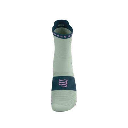 Skarpety COMPRESSPORT ProRacing Socks V4 TRAIL Aqua/Stargazer/Cyclamen