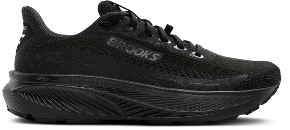 Buty do biegania damskie Brooks GHOST 17 GTX Black/Black/Ebony