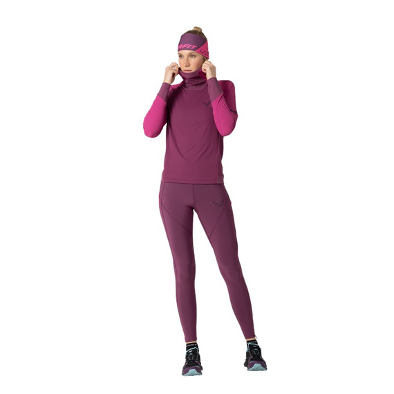 Koszulka/bluza do biegania damska DYNAFIT Alpine Long Sleeve Tee W Magenta