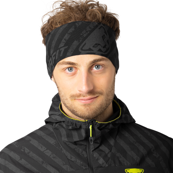 Opaska na głowę DYNAFIT Trail Reflective Headband Black Out