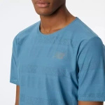 Koszulka do biegania New Balance Q Speed Jacquard Short Sleeve MT13277SGD