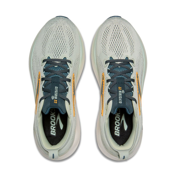 Buty do biegania Brooks GLYCERIN 22 Smoke/Stormy/Orange