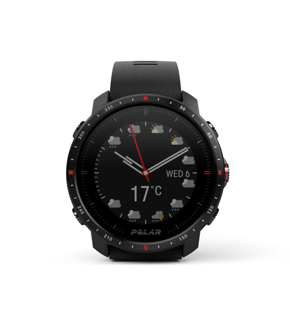 Zegarek outdoorowy klasy premium POLAR GRIT X PRO Black DLC