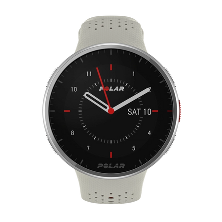 Zegarek z GPS POLAR PACER PRO Snow White (biało-czerwony)