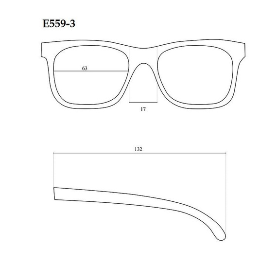 Okulary przeciwsłoneczne GOGGLE TANGO E558-3P