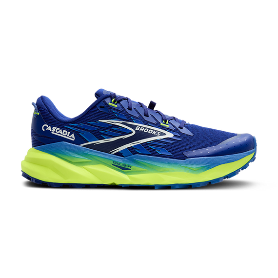 Buty do biegania trailowe Brooks CASCADIA 19 Surf the Web/Nightlife/White