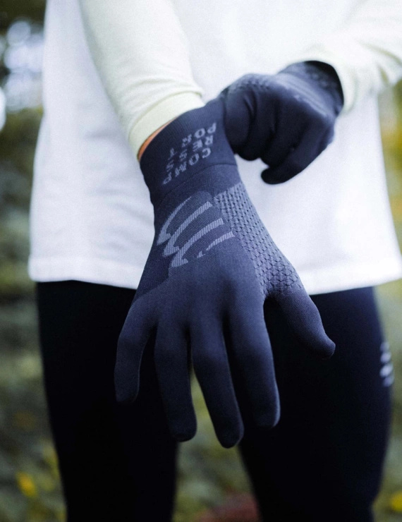 Rękawiczki sportowe 3D THERMO GLOVES Black