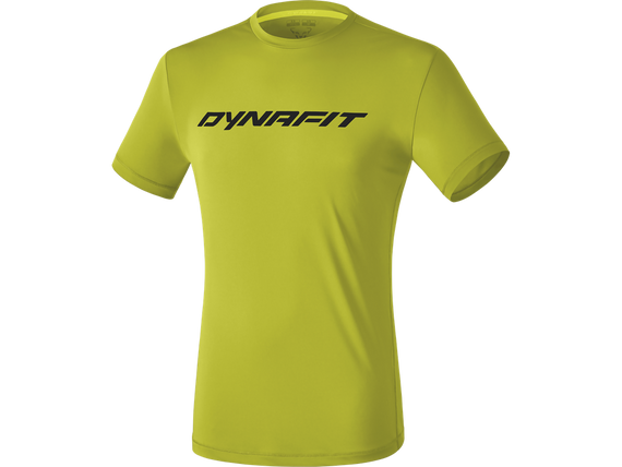 Koszulka do biegania DYNAFIT TRAVERSE T-Shirt M Golden Lime
