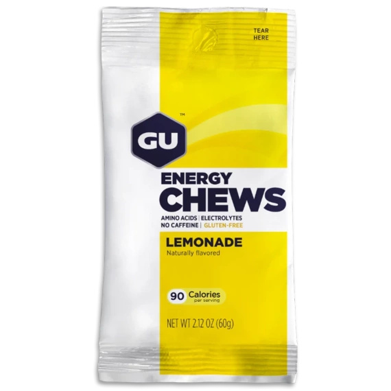 GU Energy Chews - Lemonade - termin ważności 10.04.2024