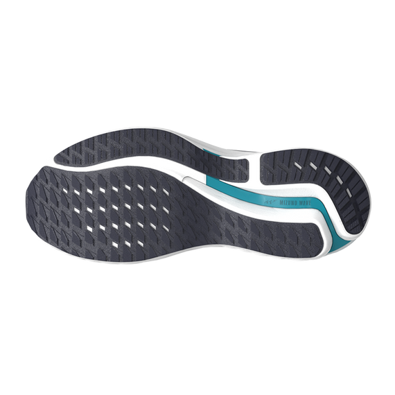 Buty do biegania Mizuno WAVE INSPIRE 21 Odyssey Gray/White/Capri Breeze