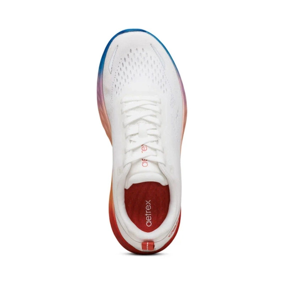 Buty ortopedyczne sportowe damskie AETREX DANIKA White/Ombre