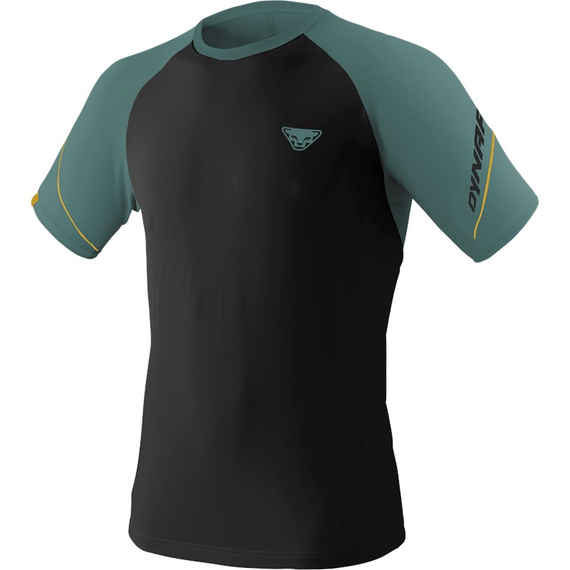 Koszulka DYNAFIT ALPINE PRO S/S TEE M Black Out/Atlantic