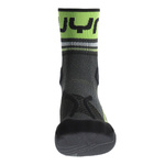 Skarpety UYN MAN RUNNER'S ONE SHORT SOCKS Grey Melange/Lime Green