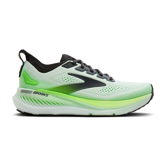 Buty do biegania Brooks GLYCERIN GTS 23 White/Phantom/ Green Gecko