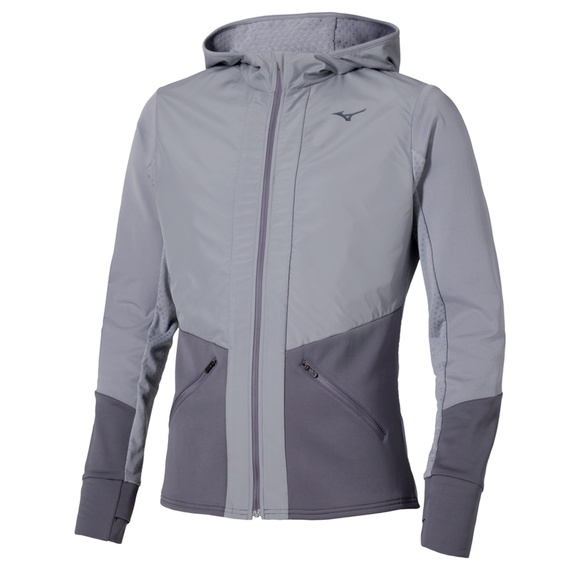 Kurtka do biegania MIZUNO Active Warmalite Hybrid Quicksilver