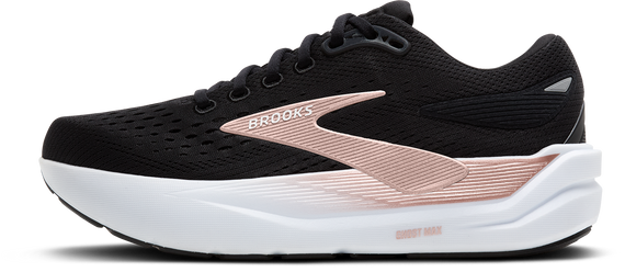 Buty do biegania damskie Brooks GHOST MAX Black/Black/Rose Gold