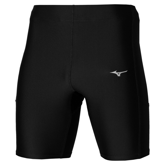 Spodenki do biegania MIZUNO IMPULSE CORE MID TIGHT Black