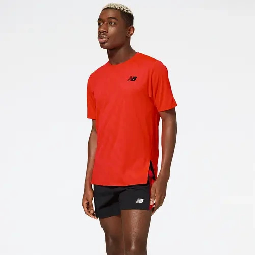 Koszulka do biegania New Balance  TOP Q SPEED JACQUARD SHORT SLEEVE -  MT23281ERE