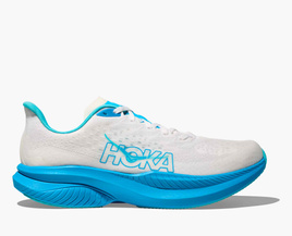 Buty do biegania HOKA MACH 6 White/Skyward Blue