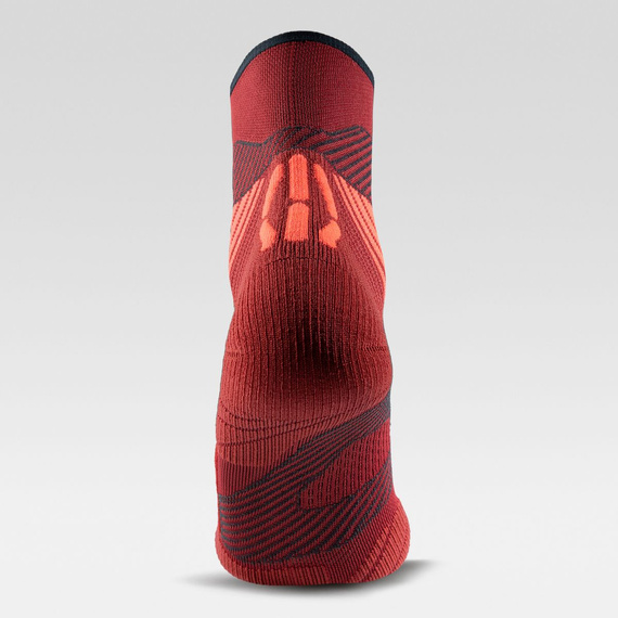 Skarpety UYN WOMAN RUN TRAIL ONE SOCKS Bordeaux