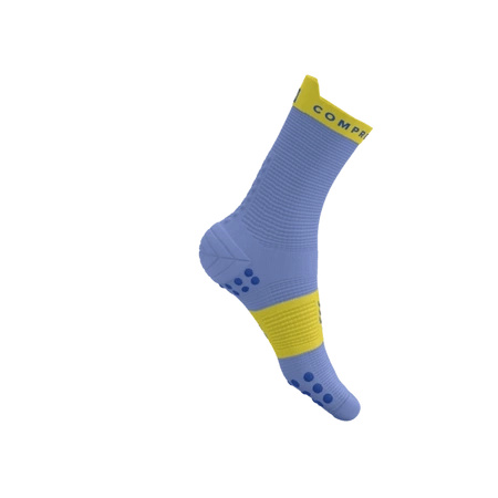 Skarpety COMPRESSPORT ProRacing Socks V4 Run High Jacaranda/Maize