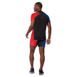 Koszulka do biegania MIZUNO Graphic Tee(M) Oni Red/Oni Blue