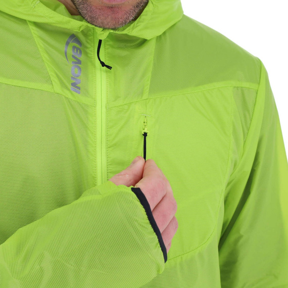 Kurtka do biegania INOV8 WINDSHELL green