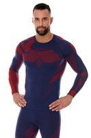 Bluza termoaktywna Brubeck DRY LS13080 Navy/Blue