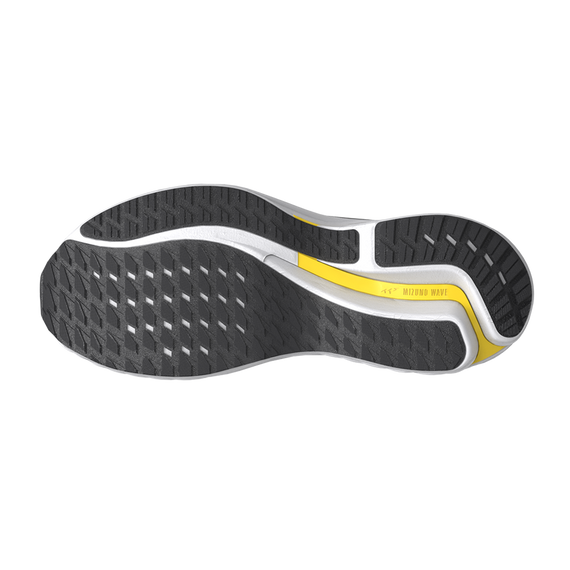 Buty do biegania damskie Mizuno WAVE INSPIRE 21 Black/White/Vibrant Yellow