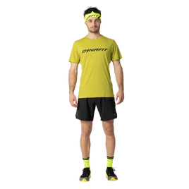 Koszulka do biegania DYNAFIT TRAVERSE T-Shirt M Golden Lime