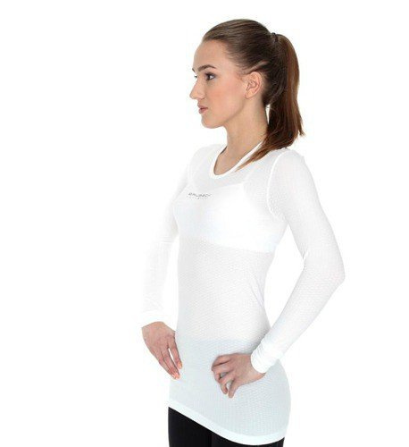 Koszulka termoaktywna unisex typu base layer z długim rękawem Brubeck  LS10850