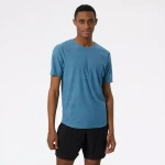 Koszulka do biegania New Balance Q Speed Jacquard Short Sleeve MT13277SGD