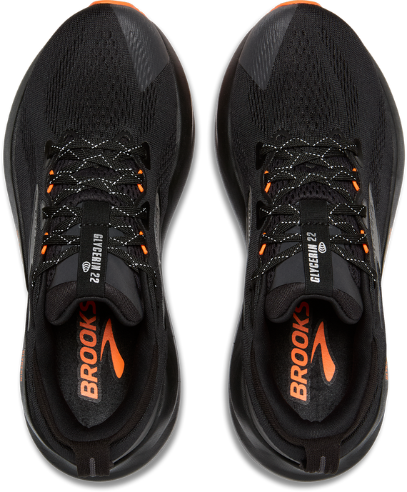 Buty do biegania Brooks GLYCERIN 22 VISIBLE PACK Black/Orange