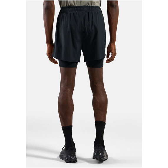 Spodenki męskie do biegania ODLO ZEROWEIGHT 5 INCH 2-in-1 short