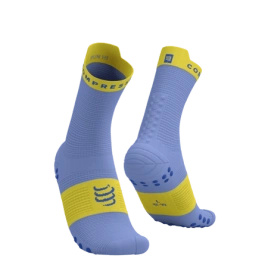 Skarpety COMPRESSPORT ProRacing Socks V4 Run High Jacaranda/Maize