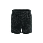 Spodenki do biegania COMPRESSPORT PERFORMANCE SHORT AURORA Black/Aaurora
