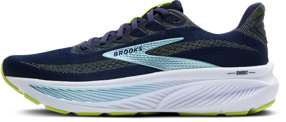 Buty do biegania Brooks GHOST 17 Peacoat/Lime/Blue