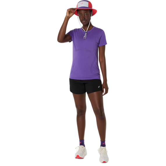 Koszulka damska Asics ROAD SEAMLESS SS TOP TOKYO Edo Purple