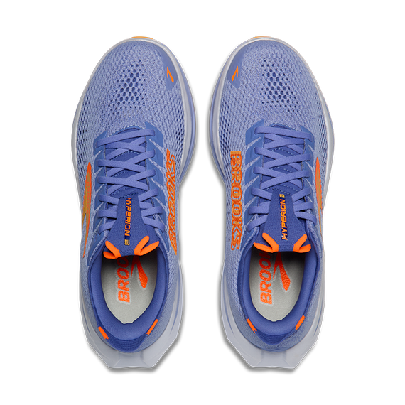 Buty do biegania damskie Brooks HYPERION 3 Blue Heron/Orange/White
