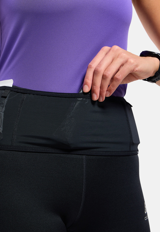 Pas biodrowy z kieszeniami Odlo SPORTS UTILITY WAISTBAND Beltpack czarny