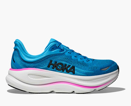 Buty do biegania damskie HOKA BONDI 9 Skyward Blue/Neon Fuchsia
