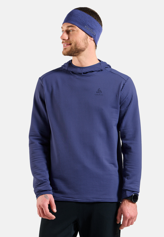 Bluza z kapturem męska Odlo Mid Layer Hoody ESSENTIAL THERMAL